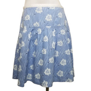 Ben Sherman Mori Girl Cotton Skirt Light Academia Fairycore Med